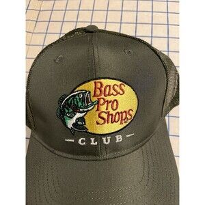 NEW Bass Pro Shop CLUB Mesh Trucker SnapBack Baseball Hat Cap Fishing Hunting